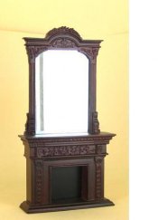 Dollhouse Miniature 1/12 scale BESPAQ FIREPLACE