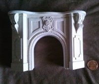 Dollhouse Miniature 1/12 scale FIREPLACE