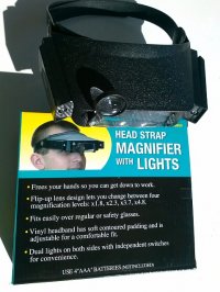 HEAD STRAP MAGNIFIER