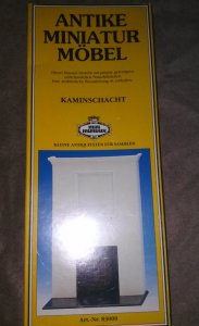 Dollhouse Miniature 1/12 scale FIREPLACE CHIMNEY KIT