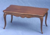 DINING TABLE, RECT, WALNUT