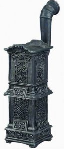 Dollhouse Miniature 1/12 scale German Parlor Stove