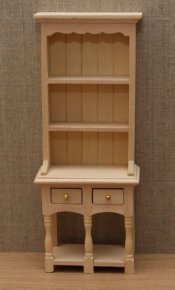 Dollhouse Miniature 1/12 scale Two Drawer Dresser