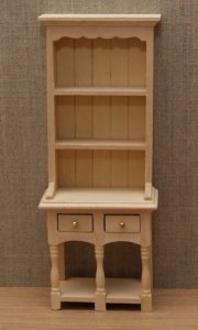 Dollhouse Miniature 1/12 scale Two Drawer Dresser