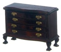 Dollhouse Miniature 1/12 scale DRESSER Walnut