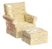 CHAIR & OTTOMAN
