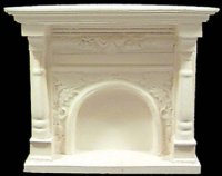 Dollhouse Miniature 1/12 scale FIREPLACE