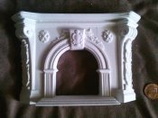 Dollhouse Miniature 1/12 scale FRENCH FIREPLACE