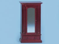 Dollhouse Miniature 1/12 scale MIRRORED WARDROBE