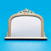 Ornate "Gold" Mantel Mirror