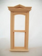 Working Hooded Victorian Slim Window