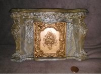 Dollhouse Miniature 1/12 scale LARGE ORNATE FIREPLACE